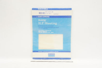 Silastic 403-80 Dow Corning Sheeting 8inch x 6inch x .080inch
